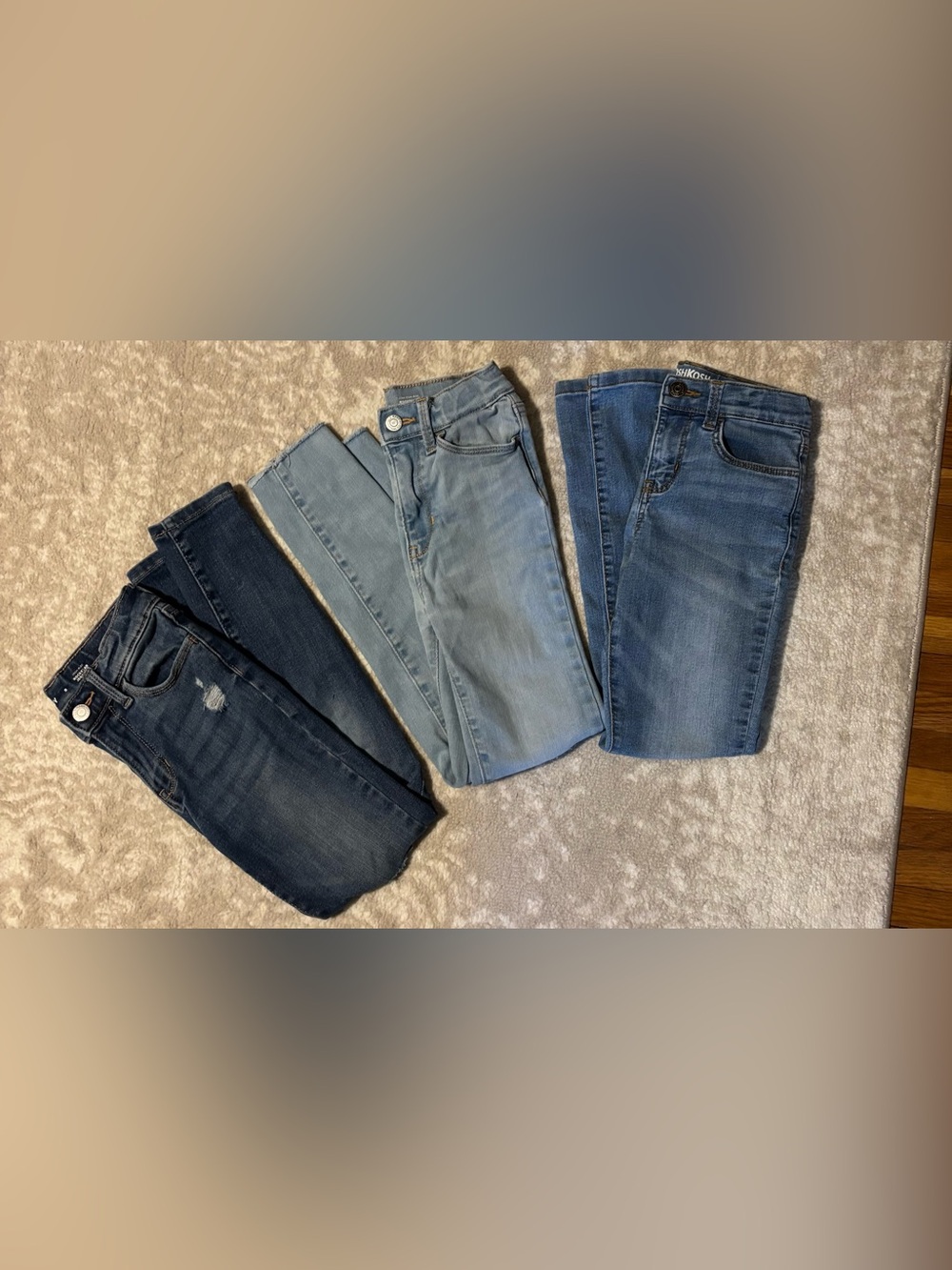 Old Navy & Osh-Kosh Jeans - Kid Girls Variety Size 8 Jeans